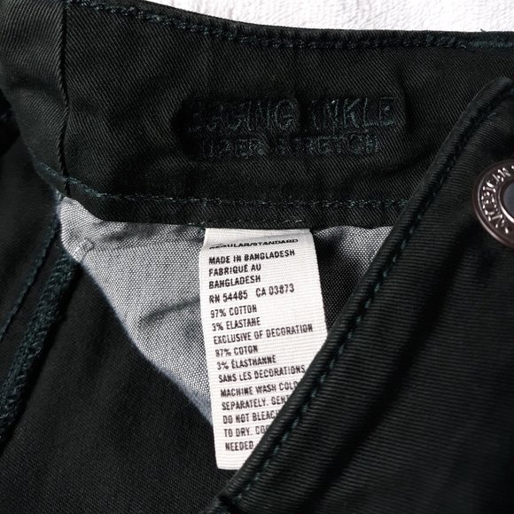 American Eagle black ankle jeggings womens - Picture 6 of 10